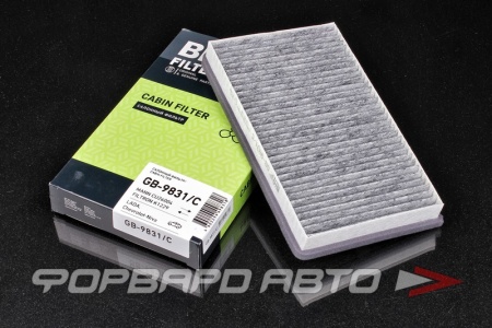 Купить Фильтр салонный (угольный) BIG FILTER GB-9831/C
