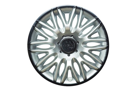 Купить Колпак колесный R14" Пауэр+ пруж., сер.-черн., к-т 4шт АКС LW1416