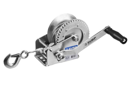 Купить Лебедка ручная тросовая  500кг 8м ПРОФЕССИОНАЛ ЗУБР 43113-0.5_z01