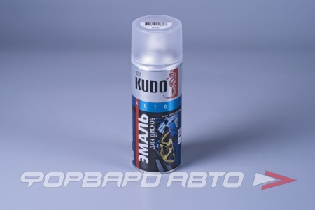 Купить Эмаль аэрозольная для дисков Светло-серая KUDO KU-5202