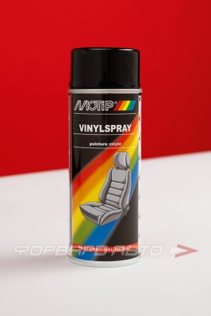 Купить Краска для винила и кожи черная, 400мл MOTIP 04066