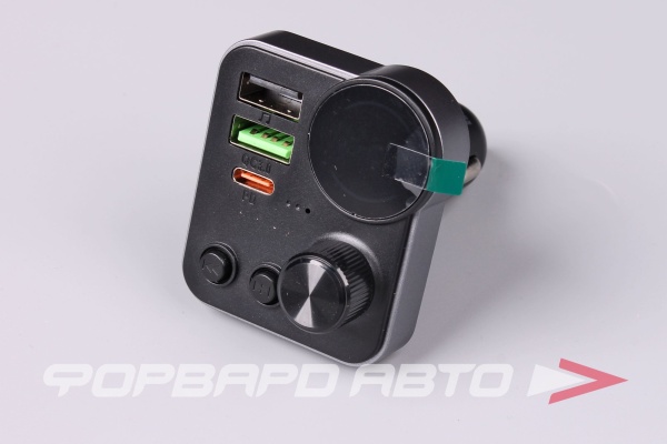 Модулятор PD30W+QC3.0 (1C2A), TF card, цвет черный HOCO E86