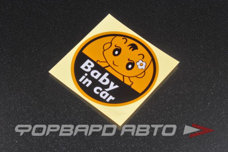 Наклейка "Baby in car" MELCO 