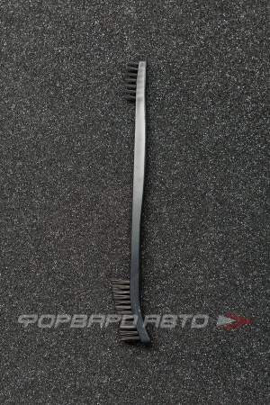 Купить Щетка двухсторонняя жесткая, черная щетина BR16 (mini) LERATON 040683