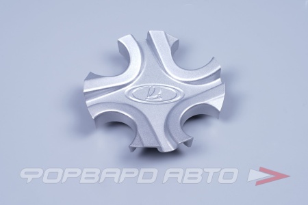 Купить Колпачок литых дисков ВАЗ 2191 ( крест.ФИДЕС. R-15) серебро, ПЛАСТИК 2191-3101014-20