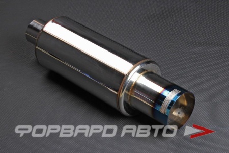 Купить Глушитель Вход = 76 мм Выход = 102 мм Длина = 550 мм AUTOBAHN88 