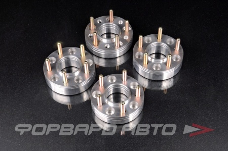 Купить Комплект проставок колесных 5*114,3*12*1,25мм шпильки TPI, HUB = 66.1 -> 73.1, 2x20мм, 2x30мм, 4x6мм, 4x8мм FORWARD RACING 