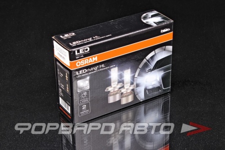 Купить Лампа светодиодная 12V H7 25W 6000K (к-т 2 шт.) OSRAM 64210DWS