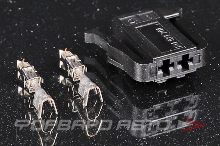 Купить Разъем 2-х контактный обогревателя сидений, блока управления отопителем (без провода) CARGEN AX6692S