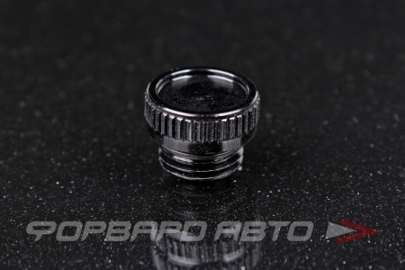 Купить Заглушка М12*1,25мм гайки колесной, черная, OD-16mm, H - 6mm, Aluminum Cap Black TPI BALCP1344BC-20