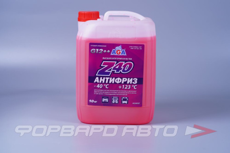 Антифриз Z40 красный, 10кг AGA AGA003Z