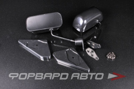 Купить Зеркало "Формула 1", прозрачное стекло, черное NO PROSPORT RS-08753