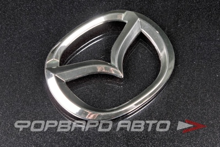 Купить Эмблема Mazda хром 106х84мм (скотч+крепёж) SKYWAY SMZ-003