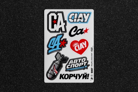 Купить Стикер-пак "CIAY" Logo 3  140*200мм CIAY CD-SP-L3