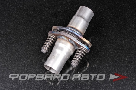 Купить Соединение глушителя демпферное d45*50 в сборе (фланец с трубой 2 шт, кольцо, болт 2шт, пружины 2 шт) CBD DCU4550