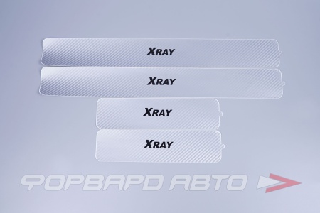 Купить Наклейка порогов LADA XRAY Gray ЛАДЬЯ 555.66.591 (st.grl)
