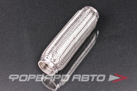 Купить Гофра глушителя 50*250 (Interlock) трехслойная (AISI 304) TIXONA P50250