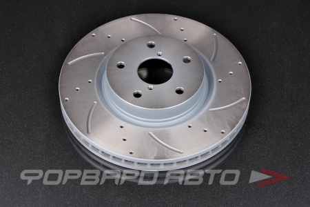 Купить Диск тормозной перфорированный вентилируемый правый G-BRAKE GFR-21782R