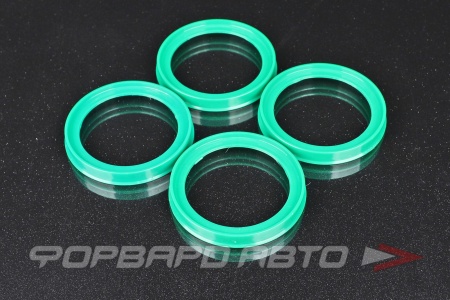 Купить Кольца центровочные 73,1-57,1 ЗЕЛЕНЫЕ Slik 