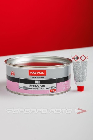 Купить Шпатлевка "UNI" универсальная розовая, 1000гр. NOVOL 1103