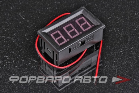 Купить Датчик напряжения бортовой сети (вольтметр) в корпусе 4-30V MELCO 