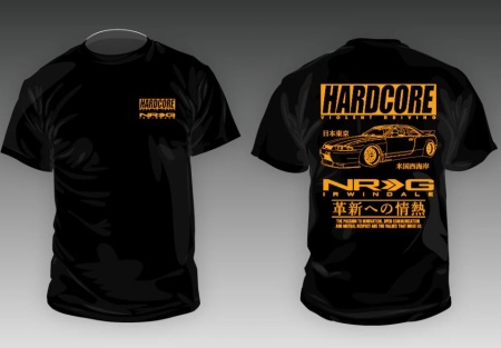 Купить Футболка HARDCORE SHIRT x NRG 2XLARGE BLACK NRG PRI-PR33-B-2XL