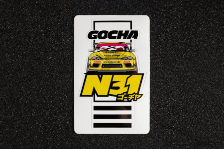 Стикер "GOCHA №31" CIAY 