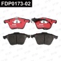 Колодки тормозные FAP FDP0173-02