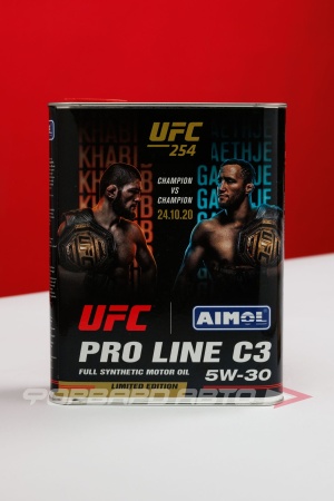 Купить Масло моторное 5W30 2л, Pro line C3 UFC Limited Edition (c) AIMOL 