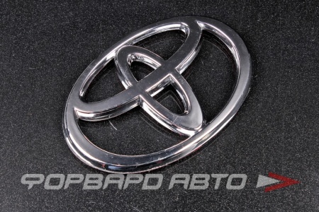 Купить Эмблема Toyota  хром 120х80мм (скотч) SKYWAY STE-015