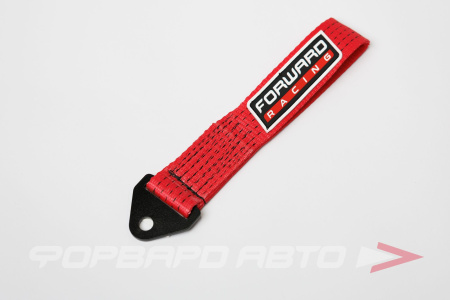 Петля буксировочная, 30 см, красная (5 тонн нагрузка) FORWARD RACING FU0030RD