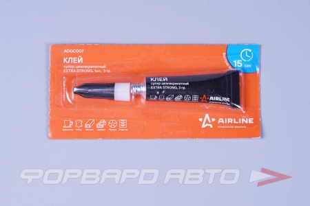 Купить Суперклей цианакрилатный, 3гр AIRLINE ADGC007