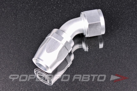 Купить Фитинг AN16 45°, под шланг AN, серый AB88 