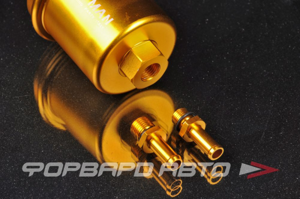 Фильтр топливной системы (М14*1,5 - М12*1,25) золотой EPMAN EP-OF111-GOLD