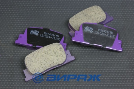 Купить Колодки тормозные NiBK PN-1431