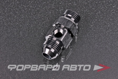 Купить Фитинг AN8 - 1/8" - ORB8, для датчика, папа/мама/папа (L- 42mm) AB88 