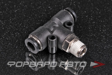 Купить Тройник с наружной резьбой 6мм-1/8" THB JPB0601