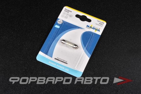 Купить Лампа светодиодная 12V C10W (салонная 38мм) NARVA 18006