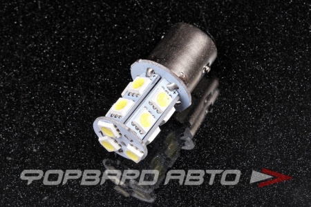 Купить Лампа светодиодная 24V P21/5W 1157 13SMD двухконтактная белая Китай 