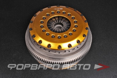 Купить Сцепление в сборе Toyota 1JZ-GTE - R154, TR серия 2-х дисковая керамика, демпферное (TR2CD) OS GIKEN TY021-BF6