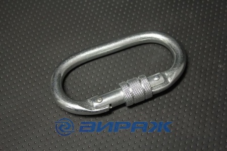 Купить Карабин страховочный с предохранителем  TY11020