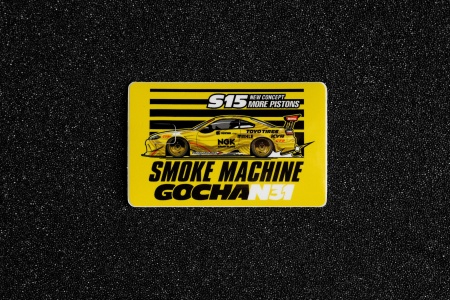 Купить Стикер для банковской карты "Smoke Machine" CIAY 