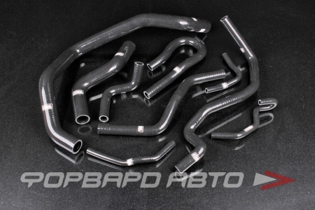 Купить Патрубки всей системы охлаждения силиконовые Honda Civic EG/EK 92-00 мотор D15/D16, черные EPMAN EPMHDR009C