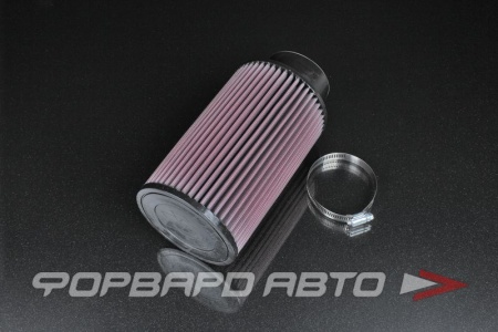 Купить Фильтр нулевого сопротивления 76*203*127*115 мм, резиновый, хлопок, светло-красный K&N RE-0910