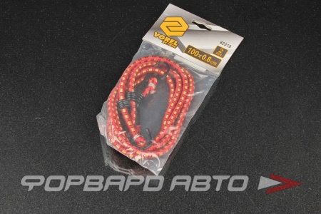 Купить Стяжка багажная, эластичная d=8мм, L=100см (2шт)  