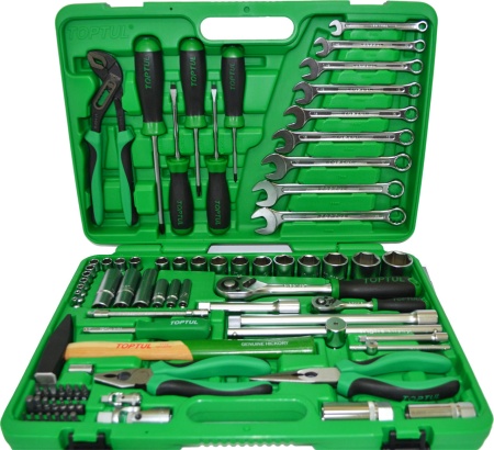 Купить Набор инструмента 80 пр. 1/4+1/2 Toptul GCAI8002 TOPTUL GCAI8002