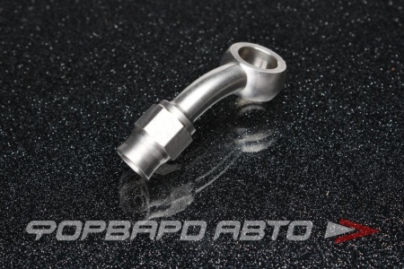 Купить Фитинг BANJO AN3 - 10,2 мм, 45°, под тефлоновый шланг PTFE, нержавеющая сталь AUTOBAHN88 