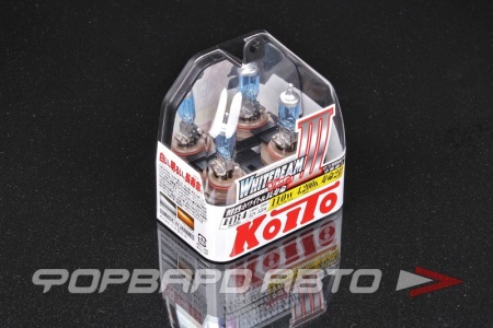 Купить Лампа HB4 12V 55W (110W) 4200K Whitebeam KOITO P0757W