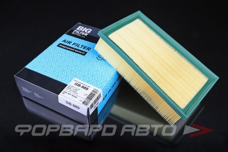 Купить Фильтр воздушный BIG FILTER GB-989