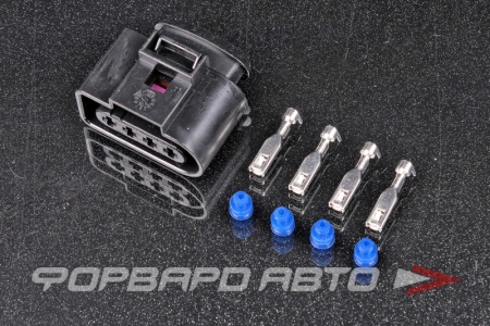 Купить Разъем 4-х контактный катушке зажигания (без провода) CARGEN AX6644S